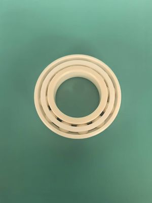 ZrO2 7211 Precisie Keramische Hoekcontactkogellager Met Peek / PTFE Kooi Enkelzijdig Of Dubbelzijdig Stofkap