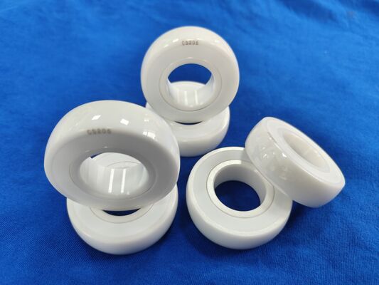 HIP Sintering ZrO2 Full Zirconia Ceramic Ball Bearing met PEEK Cage PTFE afdichtingen en P6/P5 Grade Precision