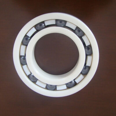 6005 CE ZrO2 Ceramic Ball Bearing with PEEK Cage 25x47x12mm for High-Temperature Applications