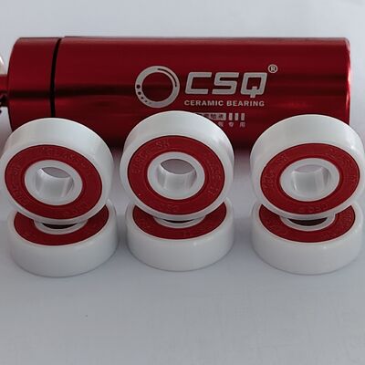 608 Ceramic Bearings with High Wear Resistance and Corrosion Resistant for Precision P5 P4 Skateboards and Inline Skates
